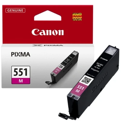 Image de Canon CLI 551M 7 ml magenta original réservoir d&#039;encre pour PIXMA iP8750 iX6850 MG5550 MG5650 MG5655 MG6450 MG6650 MG7150 MG7550 MX725 MX925