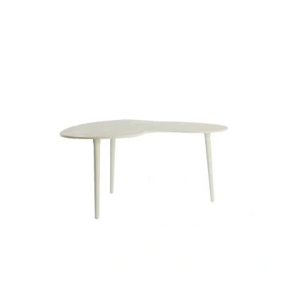 Afbeelding van Light &amp; Living Organische Bijzettafel Linos 80 x 60cm Crème