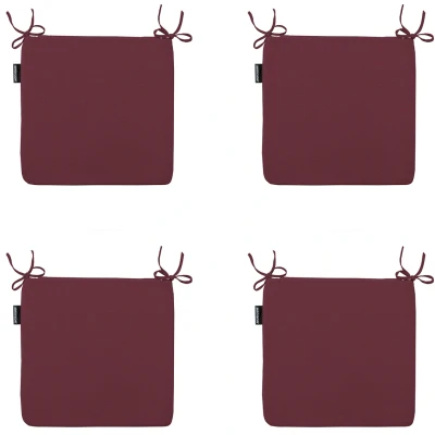 Afbeelding van Madison Zitje universeel 40x40x5 met rits Panama bordeaux 4 stuks