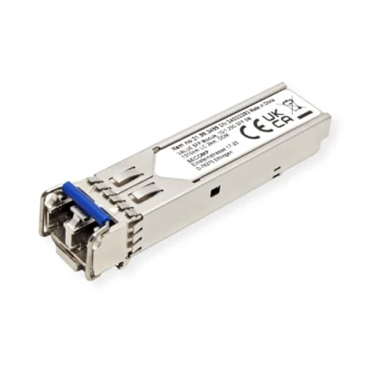 Afbeelding van VALUE 21993499 SFP Modul (MiniGBIC) LX/LC, 1/1,25G, Single Mode 1310nm, max. 2km transceivermodule