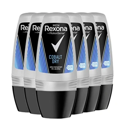 Afbeelding van Rexona Men Deodorant Roller Dry Cobalt 50 ml