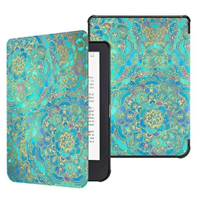 Afbeelding van Fintie beschermhoes compatibel met Tolino Shine 3 (2018) / Kobo Clara HD eReader, ultradunne slaapmodus en magneetsluiting, jade