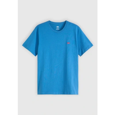 Afbeelding van Levi&#039;s T shirt Original Blauw Maat S Heren Print shirts