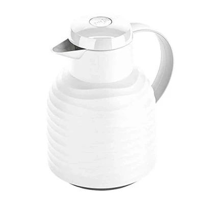 Afbeelding van EMSA Samba Wave Isoleerkan Quick Press Sluiting 1 Liter Wit