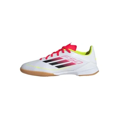 Afbeelding van adidas Performance F50 League Indoor Voetbalschoenen Kids Kinderen Wit 28 1/2