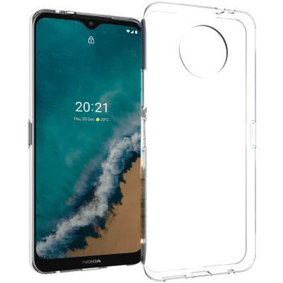 Afbeelding van Accezz Hoesje Geschikt voor Nokia G50 Siliconen Clear Backcover Transparant