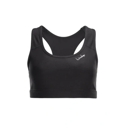 Afbeelding van Winshape Functional Comfort Sportbh met medium support, Dames, Maat: XS, Black