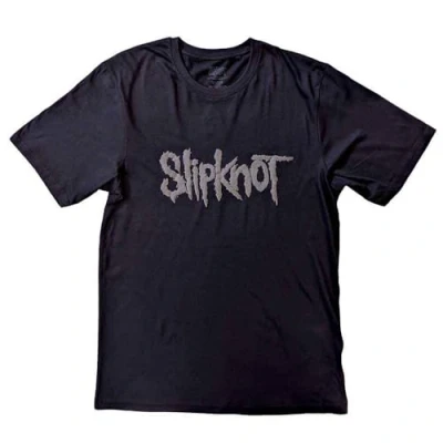 Afbeelding van Slipknot Logo Heren T shirt L Zwart