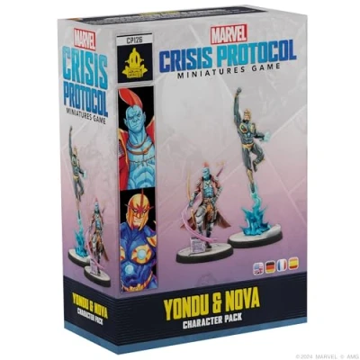 Afbeelding van ATOMIC MASS GAMES, Marvel : Crisis Protocol Yondu &amp; Nova Extension de personnage 2 joueurs À partir 14 ans et plus 90 à 120 minutes Allemand Multilingue