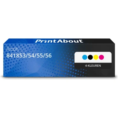 Afbeelding van Huismerk Ricoh 841853/54/55/56 (MP C6003) Toner 4 kleuren Voordeelbundel