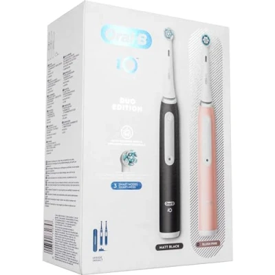 Afbeelding van Oral B iO 3 Zwart En Roze Elektrische Tandenborstel