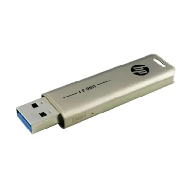Image de Clé USB 3.1 HP X796W 256 Go en métal Or champagne