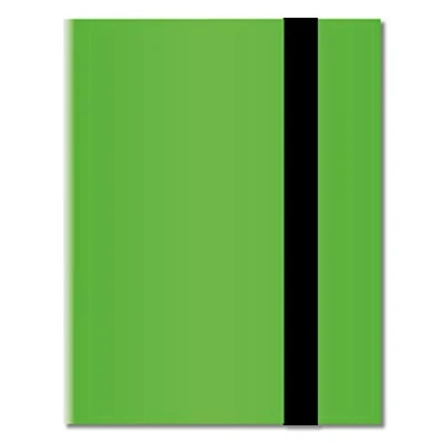 Afbeelding van Arkero G® Pro album met 18 vakken, lichtgroen/lichtgroen, 360 kaarten, wisselboekbinder/plakboek, bijv. voor MTG Magic, Pokemon, YuGiOh