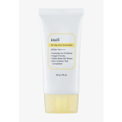 Afbeelding van klairs ALL DAY AIRY Sunscreen Zonnebrandcrème, Maat: 50 ml,