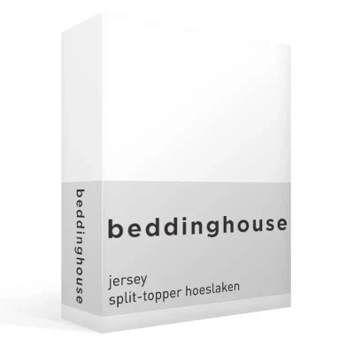 Afbeelding van Beddinghouse Jersey Splittopper Hoeslaken Wit
