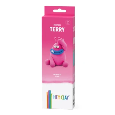 Afbeelding van Hey Clay Interactieve Boetseerklei Terry (3 kleuren)