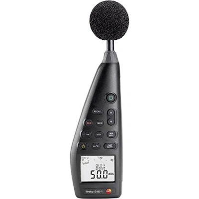 Afbeelding van testo 816 1 Decibelmeter Datalogger 30 130 dB 20 Hz 8000