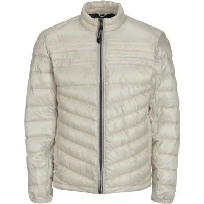 Afbeelding van Jack &amp; Jones Jjehero Puffer Collar Winterjas, Heren, Maat: Small, Moonbeam