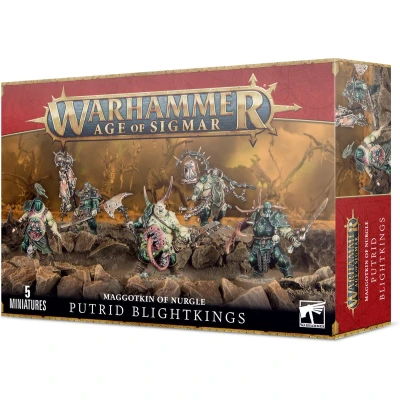Afbeelding van Warhammer Age of Sigmar Maggotkin Nurgle: Putrid Blightkings
