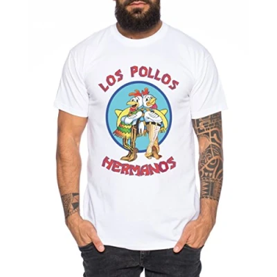 Afbeelding van WhyKiki T shirt met korte mouwen voor heren, Wit.