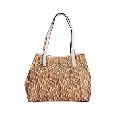 Afbeelding van GUESS Vikky Tote damestas, Taupe logo