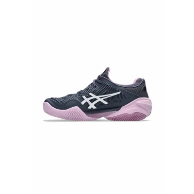Afbeelding van Asics Court FF 3 Tennisschoenen voor kleibanen, Dames, Maat: 36, Indigo fog white Kunststof