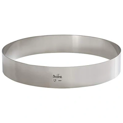 Afbeelding van Decora Roestvrij stalen ring rond Ø 32 x 4 cm