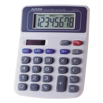 Afbeelding van Aurora DT210 desktopcalculator (UK import)