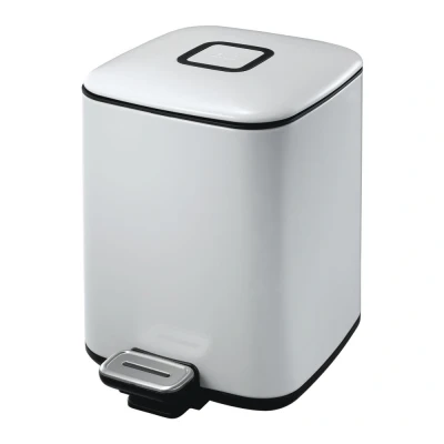 Afbeelding van EKO Regent 6L Step Bin Wit