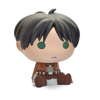 Afbeelding van Plastoy Attack on Titan Chibi Eren Money Box Spaarpot Anime