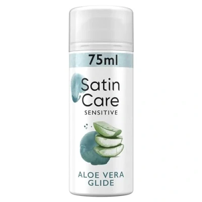 Afbeelding van x6 Gillette Women Satin Care gevoelige huid met Aloe Vera scheergel