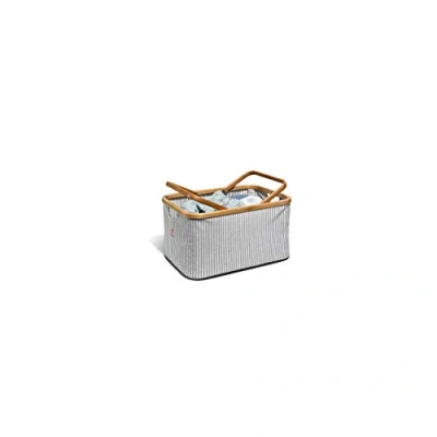 Afbeelding van Prym Mand fold en store canvas bamboe 45x30x22cm.