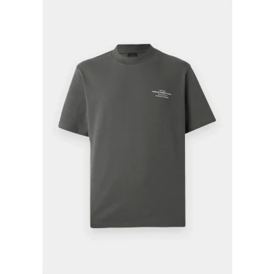 Afbeelding van JACK &amp; JONES Tshirt Achad Antraciet L
