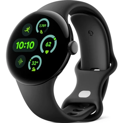 Afbeelding van Google Pixel Watch 3 AMOLED 41 mm Digitaal Touchscreen 4G Zwart Wifi GPS