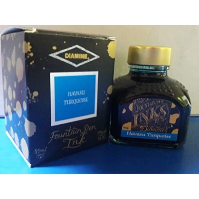 Afbeelding van Diamine Vulpeninkt, 80 ml, turquoise Havasu