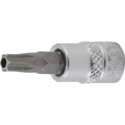 Afbeelding van BGS Dopsleutelbit 1/4&quot; Torx met boring T30