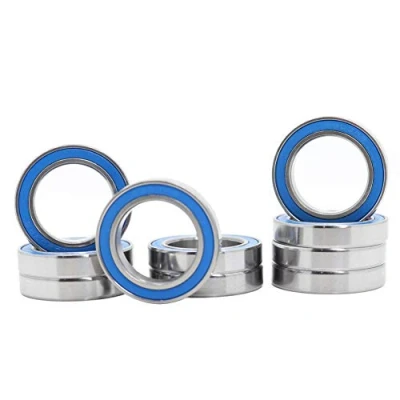 Afbeelding van kogellagers 6803RS 17x26x5mm, 17x26 ABEC 3 precisie verzegelde blauw rubber (keuze uit 10 stuks)