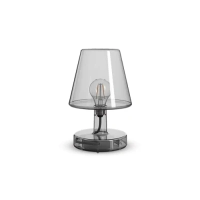 Afbeelding van Fatboy® Transloetje lamp grijs tafellamp / leeslamp nachtkastje zonder kabel oplaadbaar met mini USB