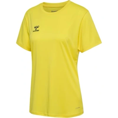 Afbeelding van Hummel Essential Tshirt basic, Dames, Maat: 44, Blazing yellow
