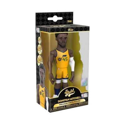 Afbeelding van vinyl Gold NBA Jazz Donovan Mitchell 5 inch figuur