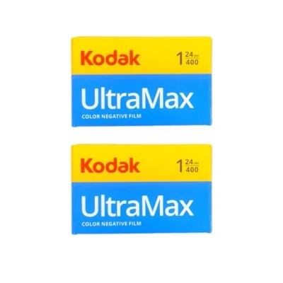 Afbeelding van Kodak Ultramax 400 kleurenfilm (ISO 400) 35 mm 24 belichtingen 2 stuks (2 items)