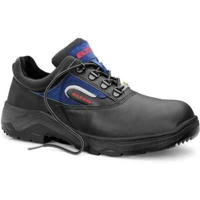 Afbeelding van ELTEN BRUNO ESD S2 veiligheidsschoenen voor heren, licht, zwart, stalen neus, maat 41