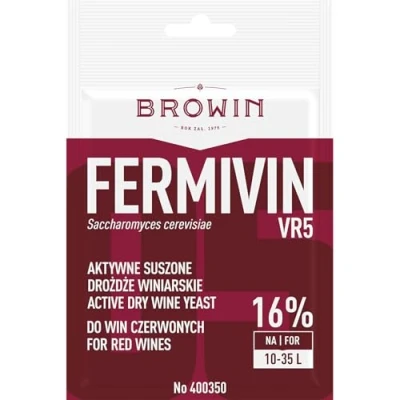 Afbeelding van Fermivin wijngist voor rode wijn tot 16%
