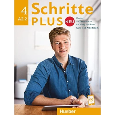 Afbeelding van Schritte plus Neu 4 A2.2 Kursbuch und Arbeitsbuch mit Audios online