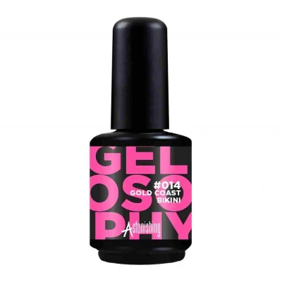 Afbeelding van Astonishing Nails Topcoat Gelosophy #014 Gold Coast Bikini