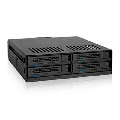 Afbeelding van Icy Dock MB324SP B disk array Desktop Zwart