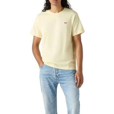 Image de Levi&#039;s T shirt Ss Original Housemark pour homme, Double crème, XS