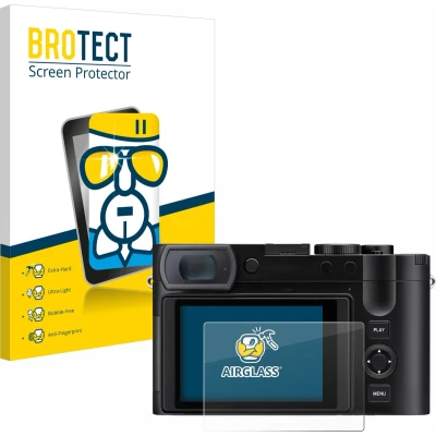 Afbeelding van BROTECT Screenprotector voor Leica Q3 43 Folie Beschermfolie Beschermglas transparant