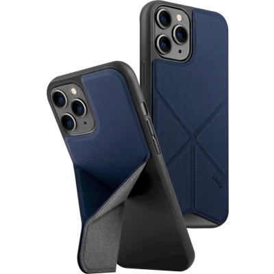 Afbeelding van UNIQ Transforma Back Cover hoesje voor Apple iPhone 12 Pro Max Blauw