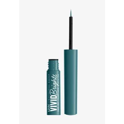 Afbeelding van Nyx Professional Makeup Vivid Bright Liner Eyeliner, Dames, Maat: 2 ml, Cyan simp